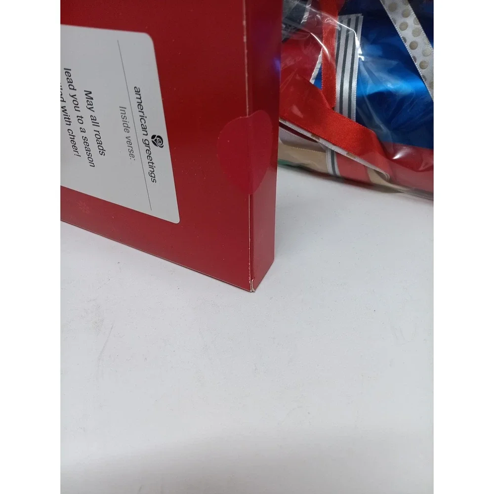 Christmas And Birthday Lot Of 8 Pieces, Round Cookie Tin And Gift Boxes Empty